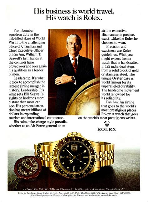 old adv rolex|rolex slogan.